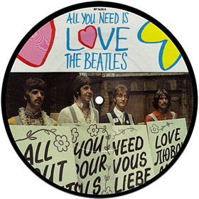 All You Need Is Love / Baby You're A Rich Man (UK - Picture disc - 1987 ...
