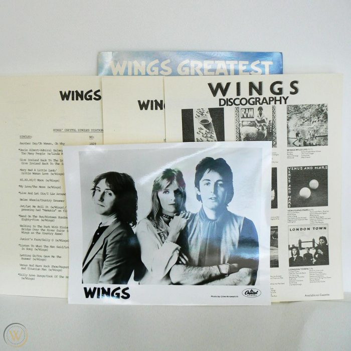 Wings Greatest • Official Album By Wings