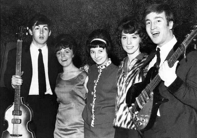 The Beatles concert at Casino Ballroom in Leigh on Feb 25, 1963