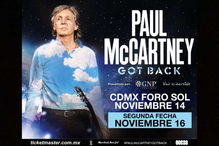 Paul McCartney concert at Foro Sol in Mexico City on Nov 16, 2023